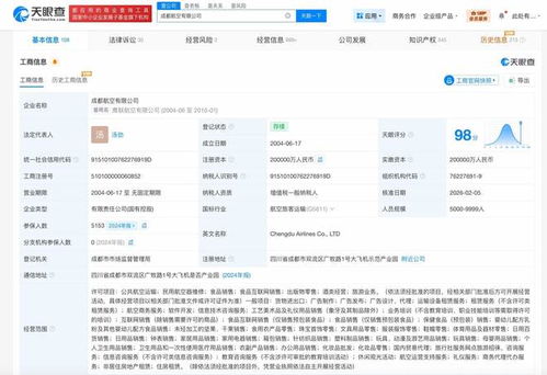 成都航空增資至20億 以信息技術咨詢服務為翼，展翅高飛